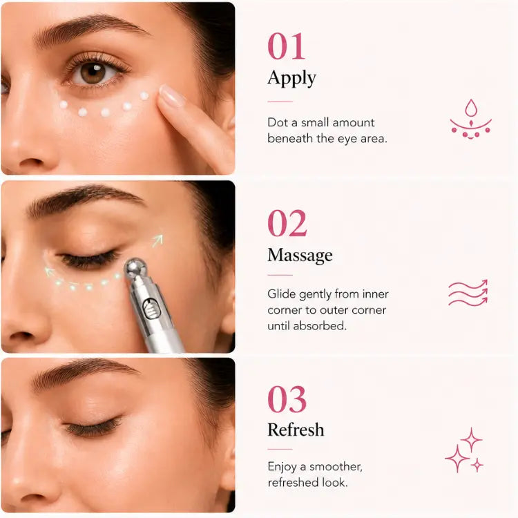 Zifora EyeRevive™ Cooling Eye Cream With Massager