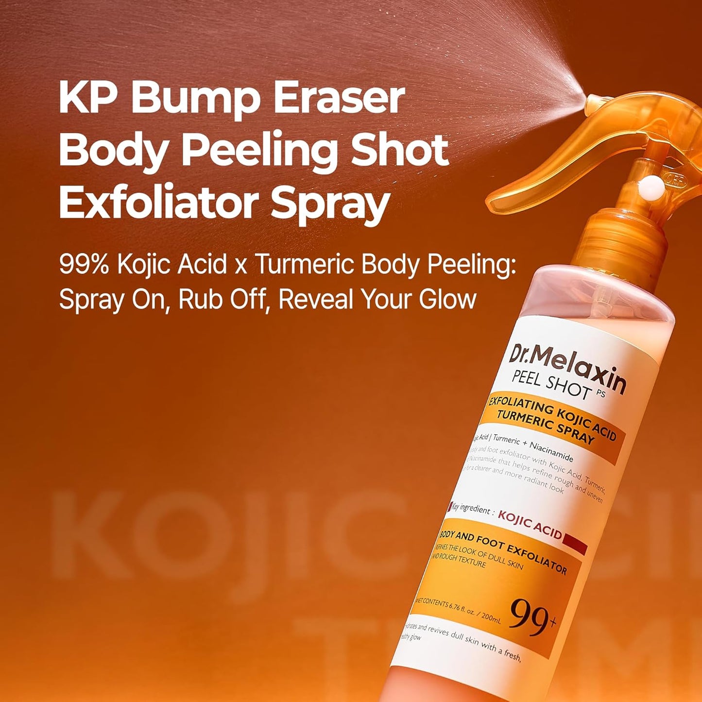 Dr. Melaxin Peel Shot | Korean Body Spray for Dark Spots