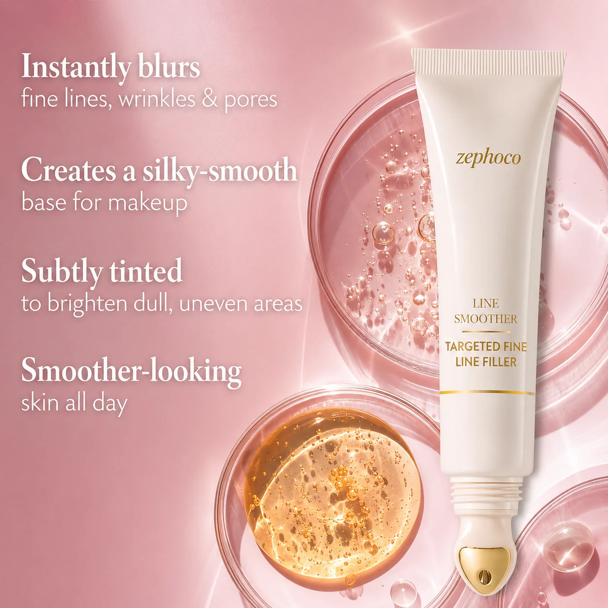 Zephoco™ Fine Line Filler | Instant Wrinkle Blur Primer