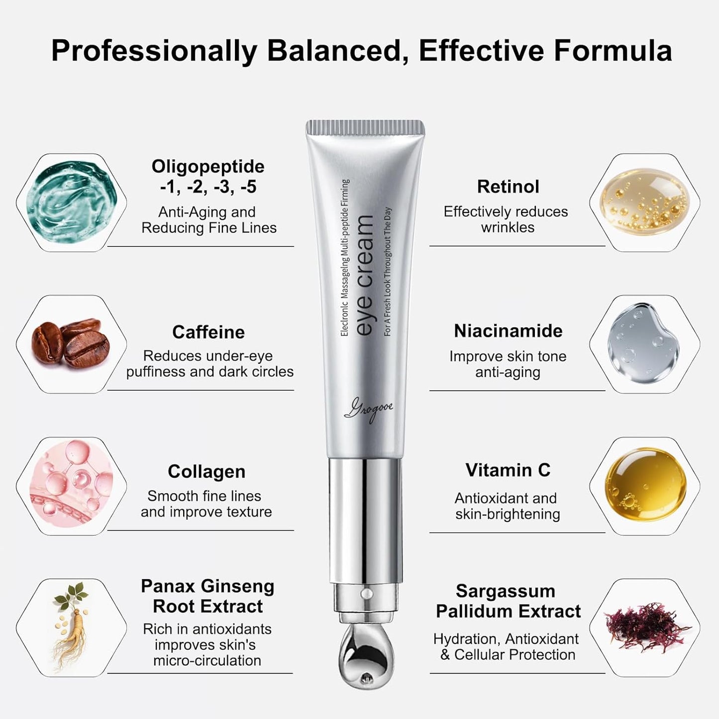 Zifora EyeRevive™ Cooling Massaging Eye Cream