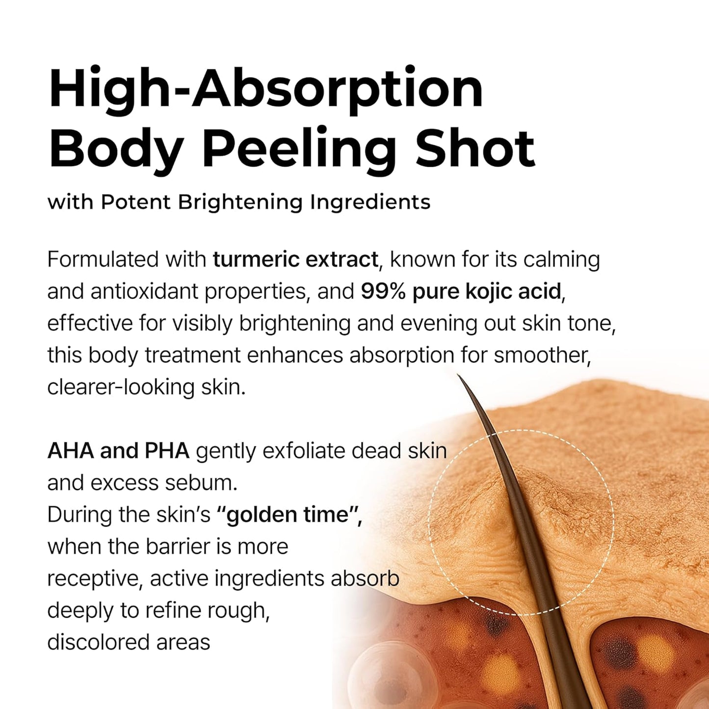 Dr. Melaxin Peel Shot | Korean Body Spray for Dark Spots