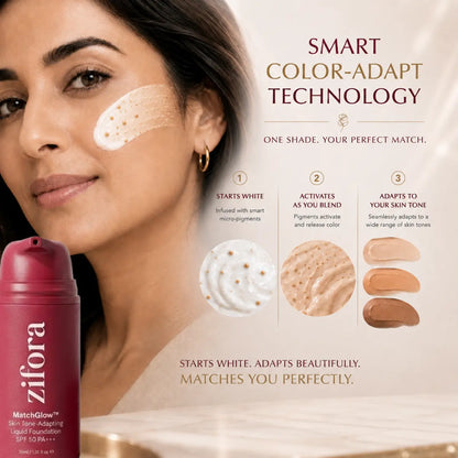 MatchGlow™ - Korean Color-changing Foundation with SPF50