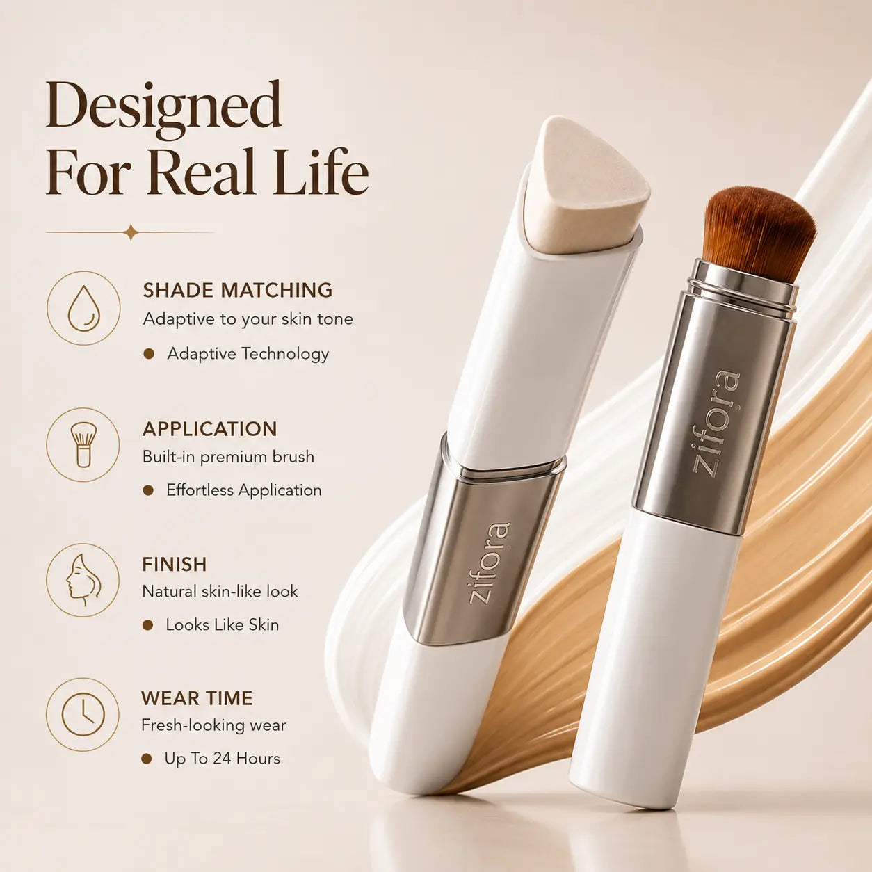 Kailinya™ Perfect Match Foundation Stick