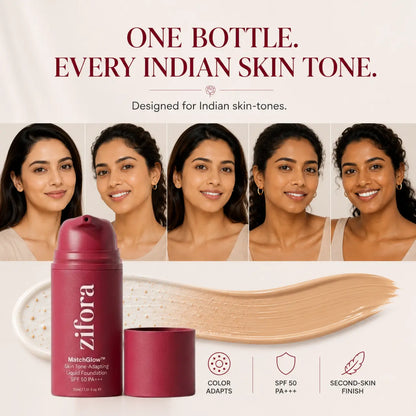 MatchGlow™ - Korean Color-changing Foundation with SPF50