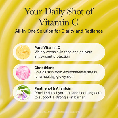 Arencia Vitamin C Booster Shot — Dark Spot & Dull Skin Corrector for Face & Body