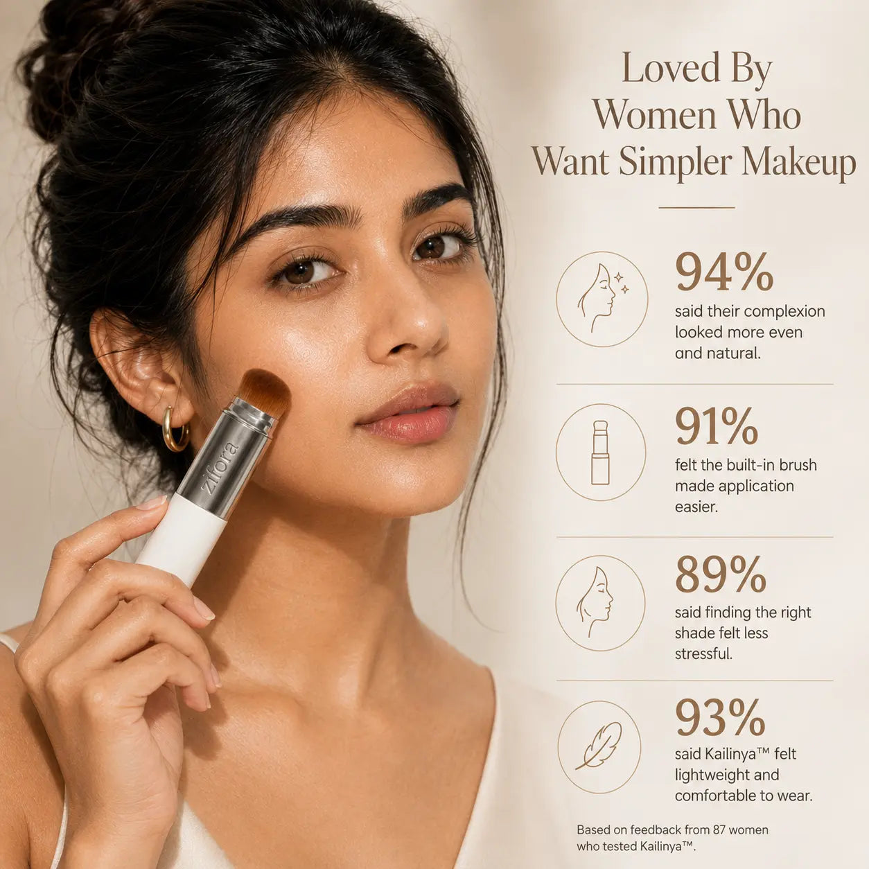 Kailinya™ Perfect Match Foundation Stick
