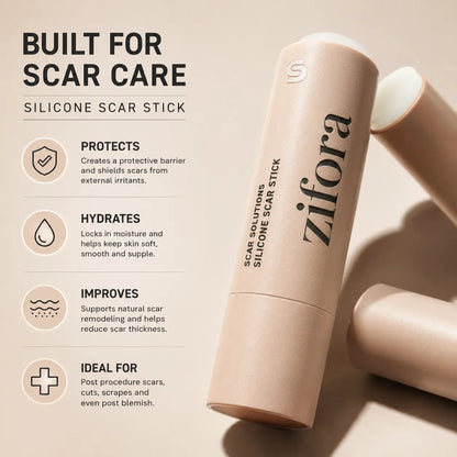 zifora Scar Solutions™ | For Surgery, C-Section, Burn & Acne Scars